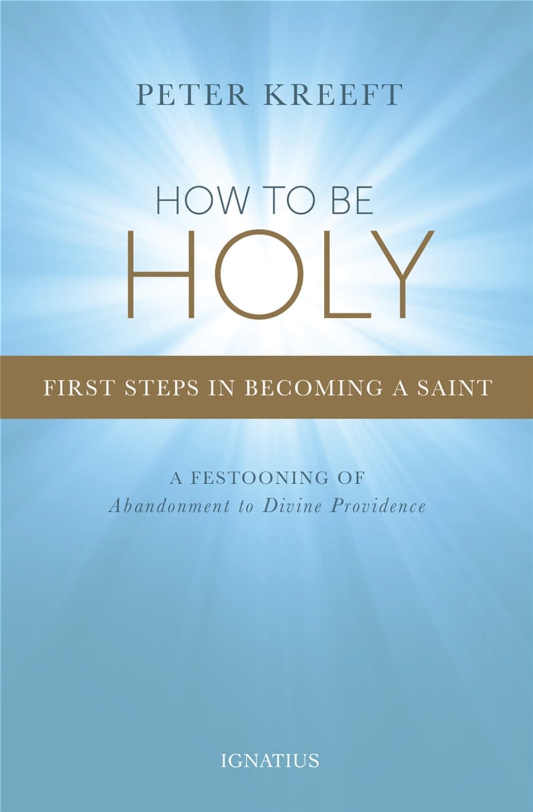 How to Be Holy