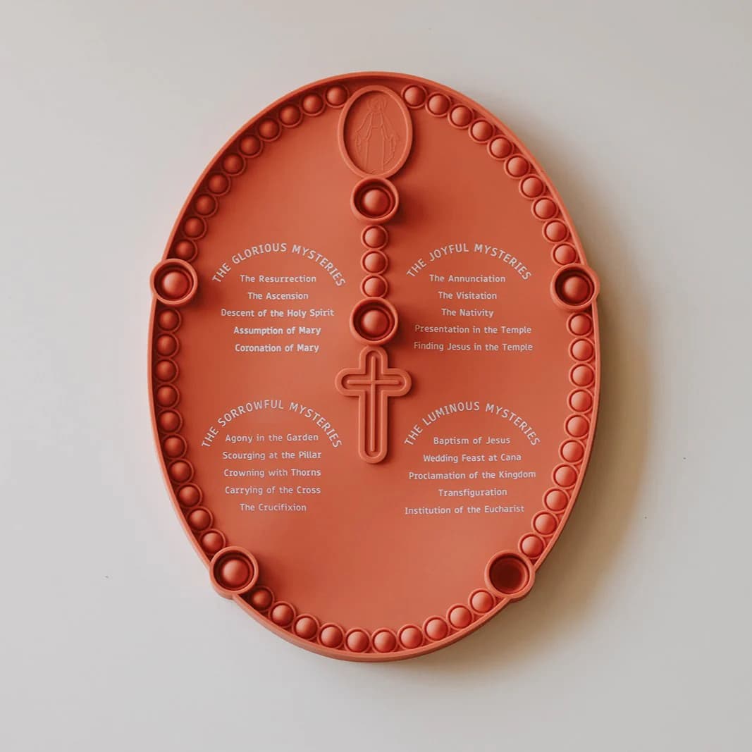 Rosary Popper: Terracotta