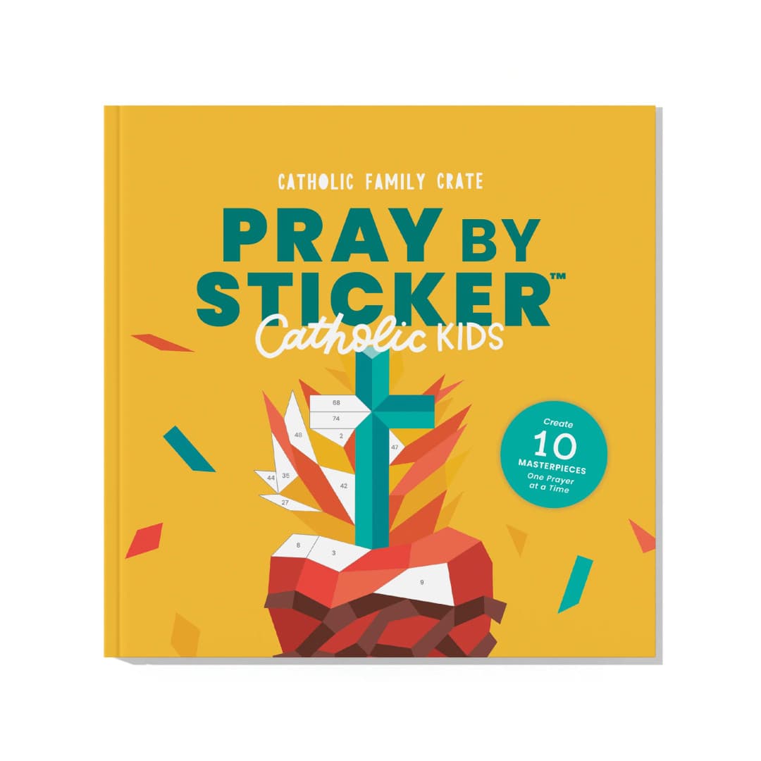 Pray by Sticker: Paint-by-number Sticker Book