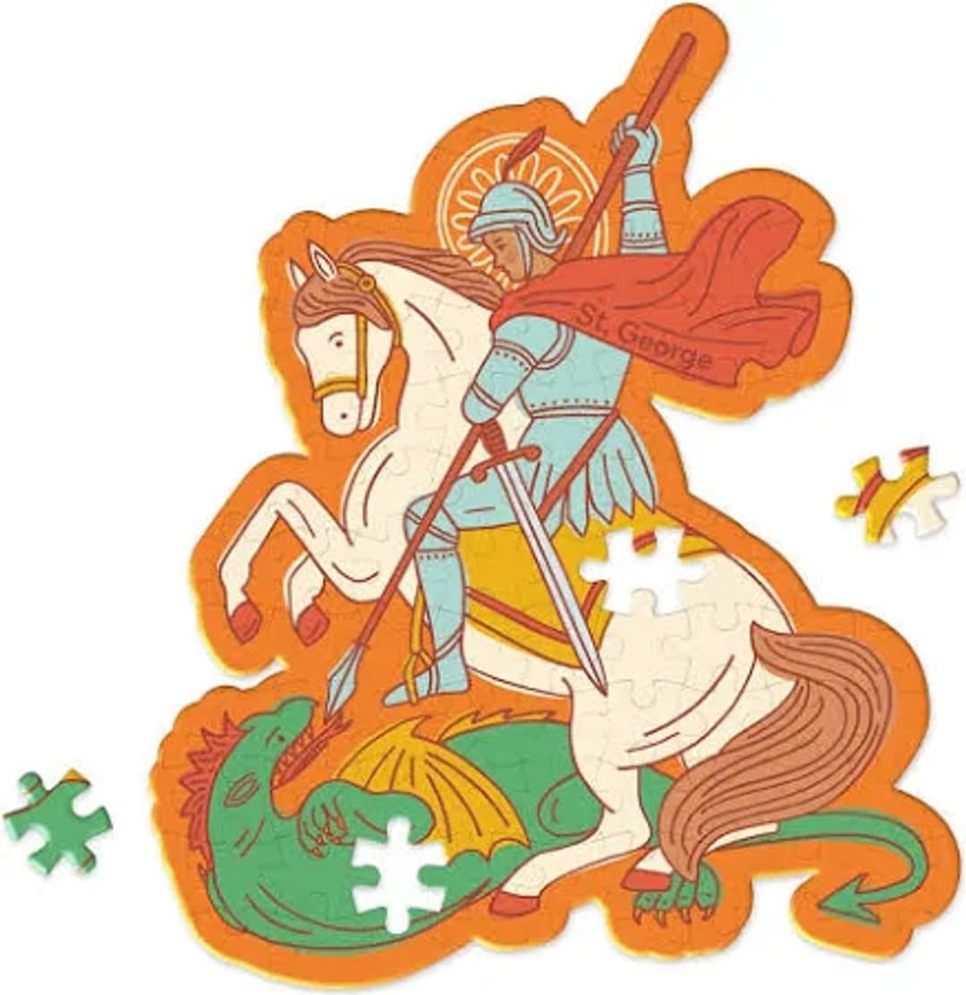 St. George and the Dragon Mini Puzzle